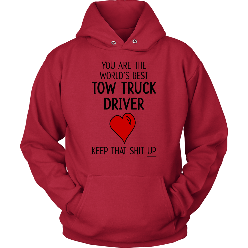 THE WORLD'S BEST TOW TRUCK DRIVER SHIRT
