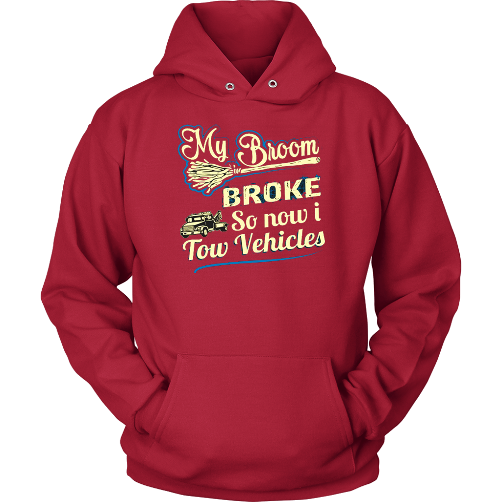 My Broom Broke so now I Tow Vehicles