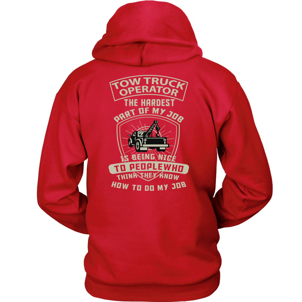 Proud Tow Truck Operator Shirt