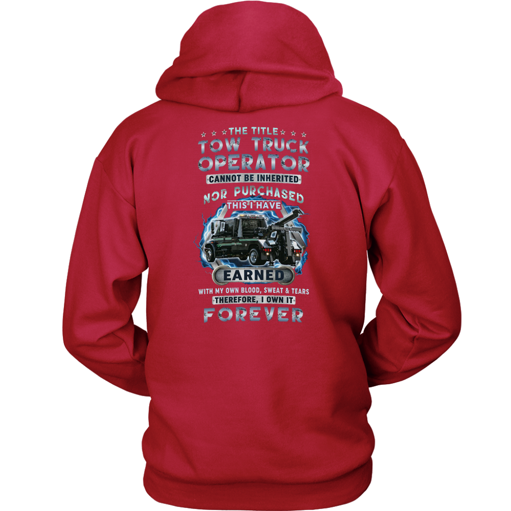 Proud Tow Truck Operator Shirt