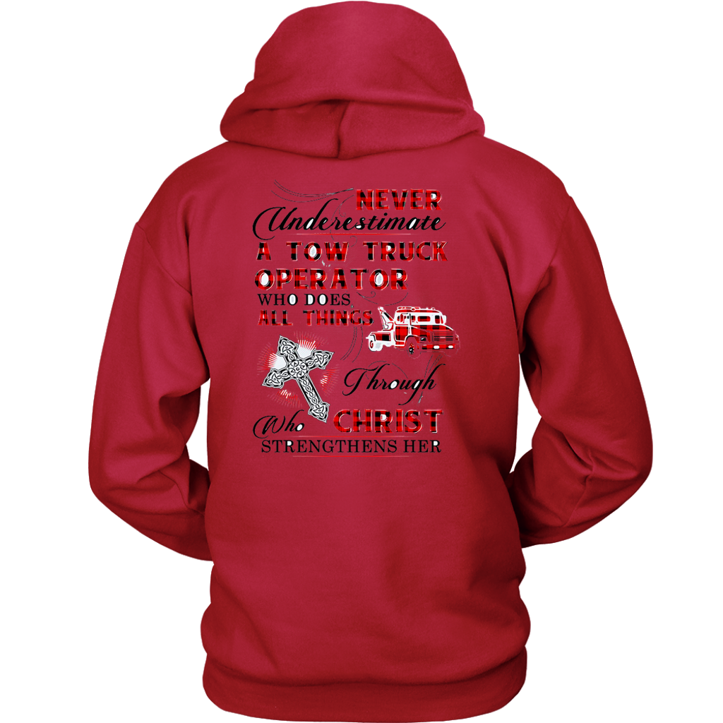 Never Undrestimate A Tow Truck Operator Shirt