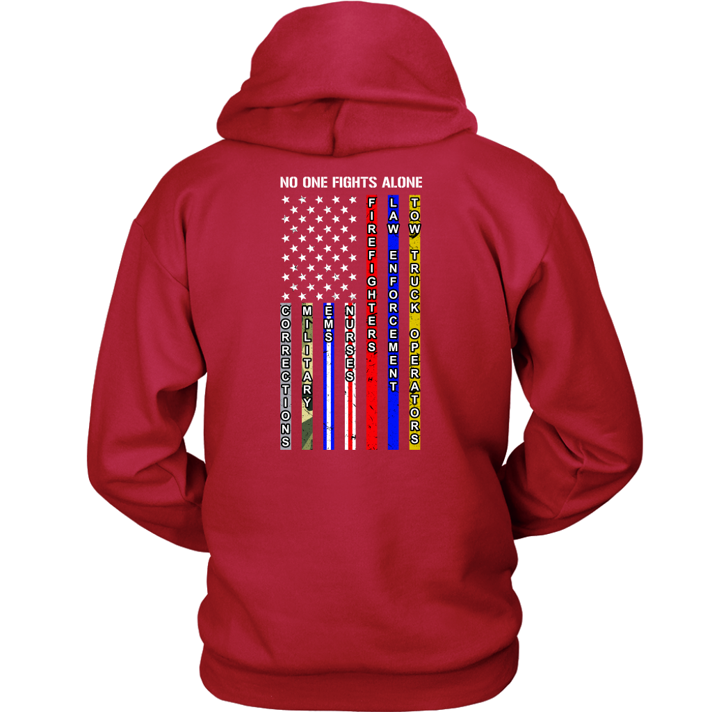 NO ONE FIGHTS ALONE SHIRT