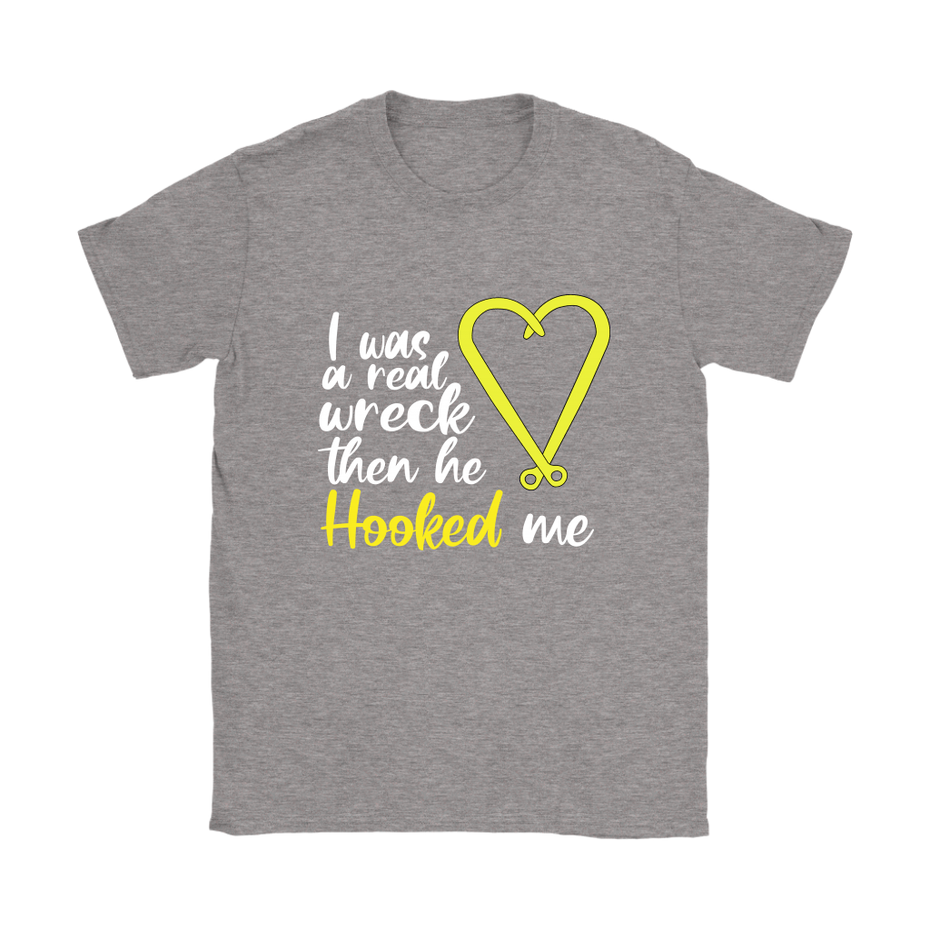 I was reack wrecker then he hooked me Shirt
