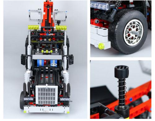 TOW TRUCK MODEL 1877 PCS BUILDING BLOCKS BRICKS