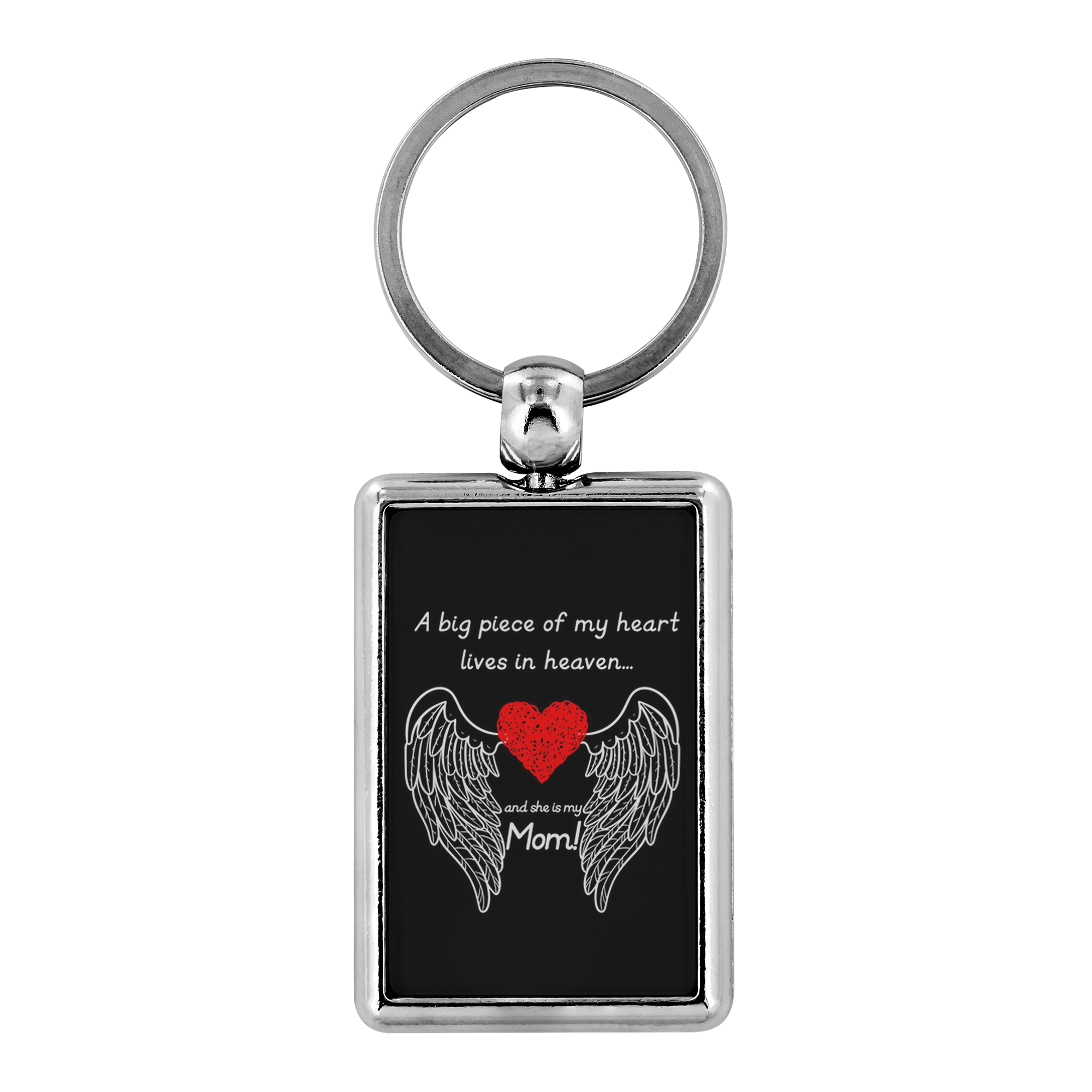 Big Piece Of My Heart Keychain