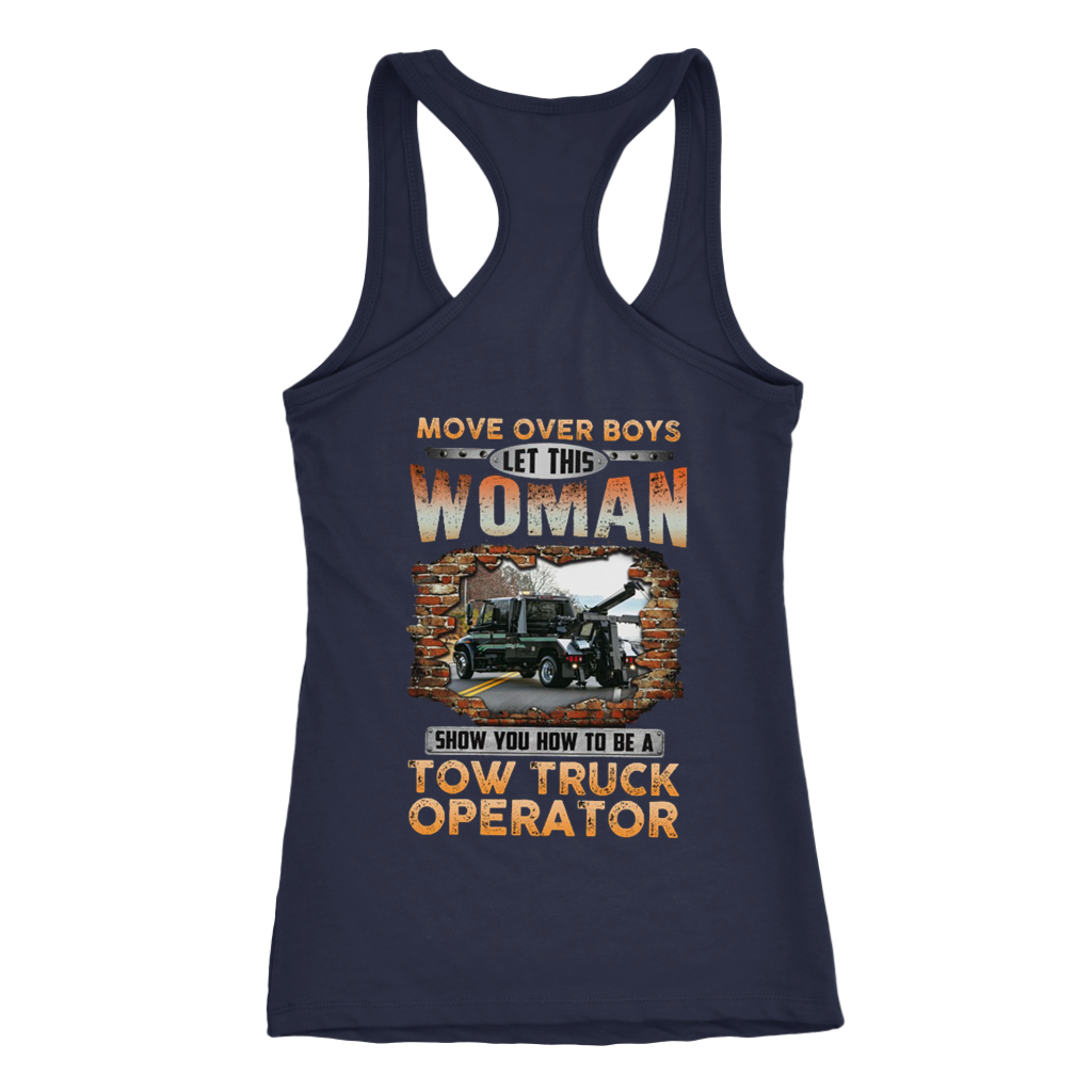 Tow Truck Operator Women Shirt