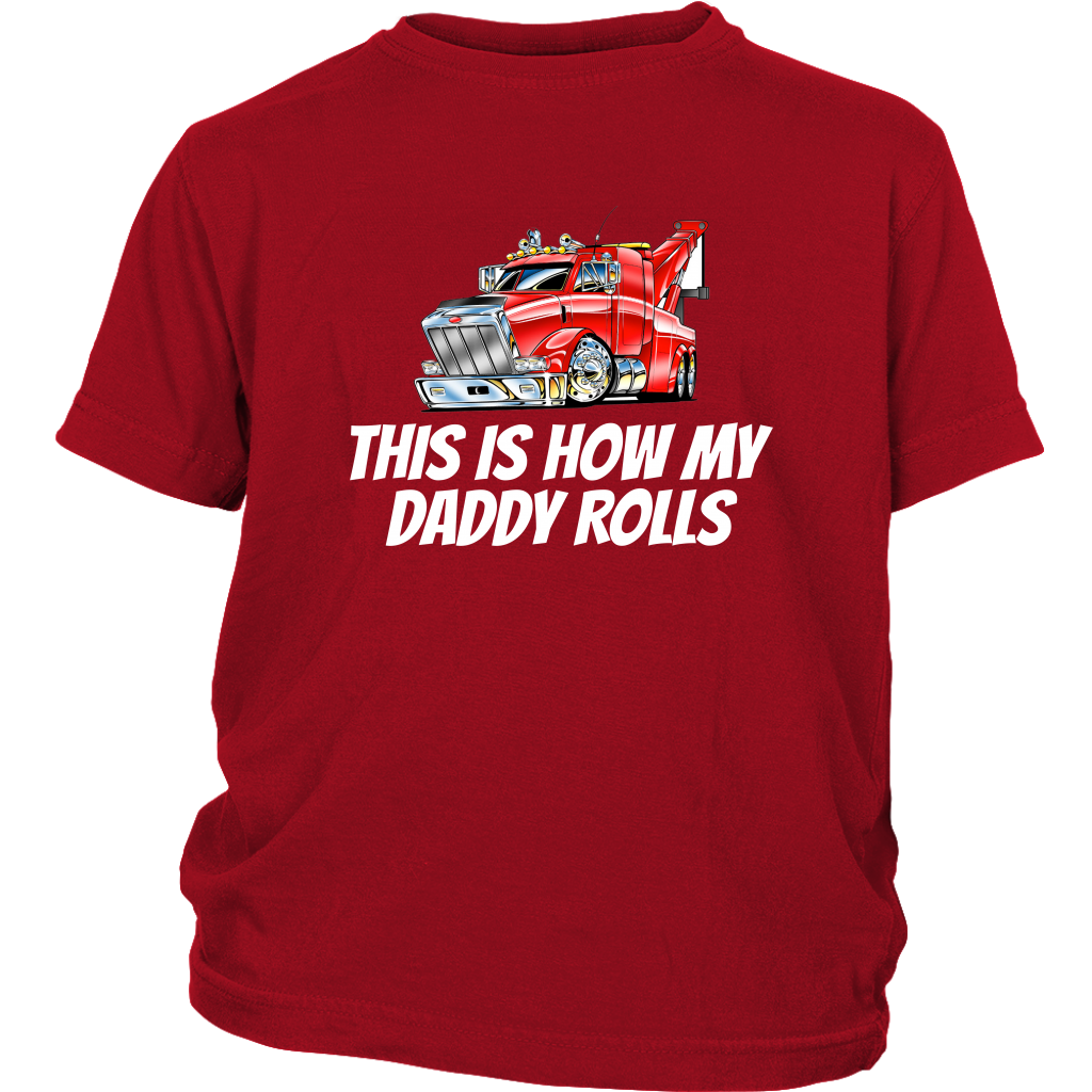 This Is How My Daddy Rolls Baby Shirt