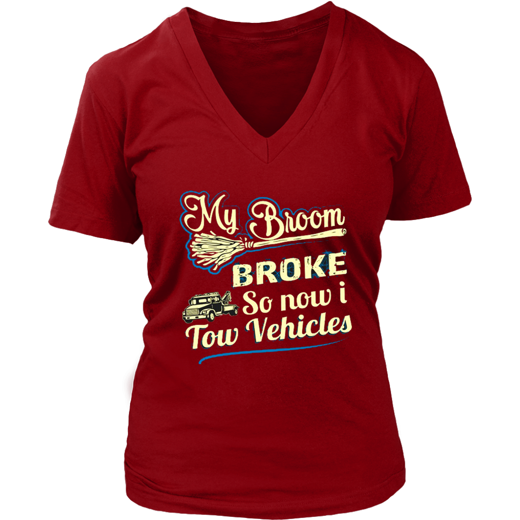 My Broom Broke so now I Tow Vehicles