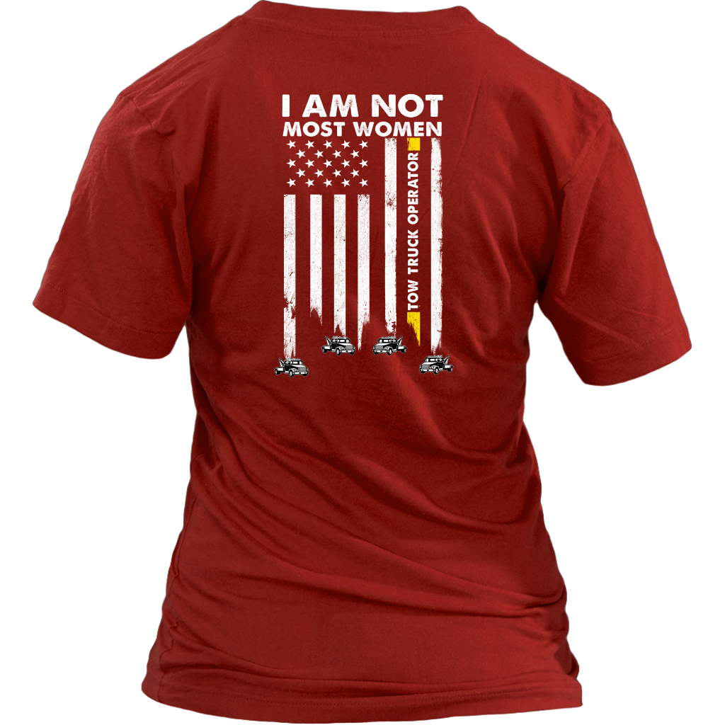 Proud Tow Truck Operator Women Shirt