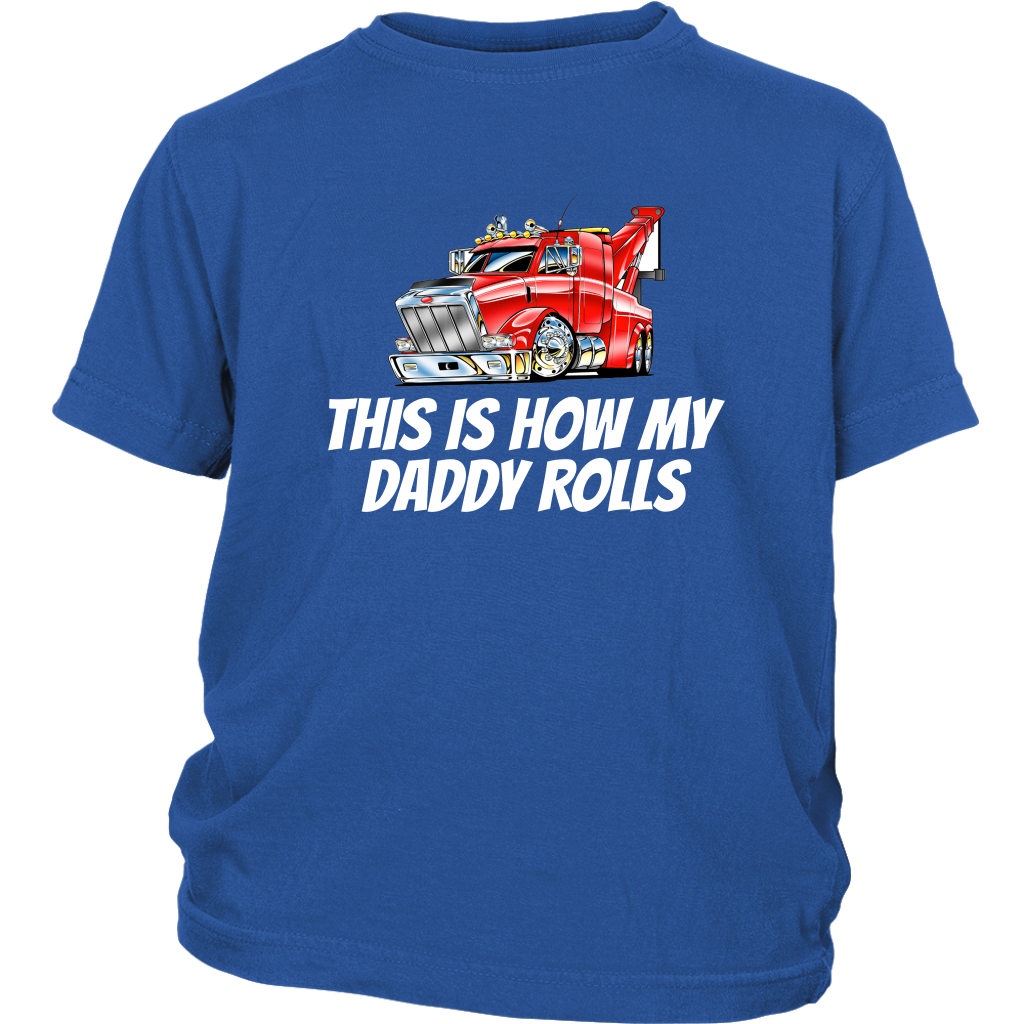 This Is How My Daddy Rolls Baby Shirt