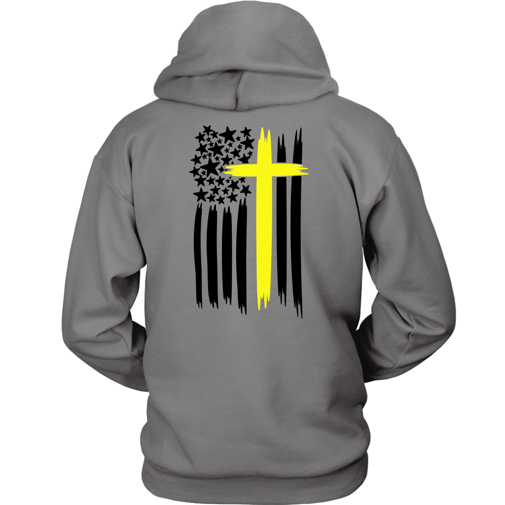 Thin Yellow Line Cross Shirt