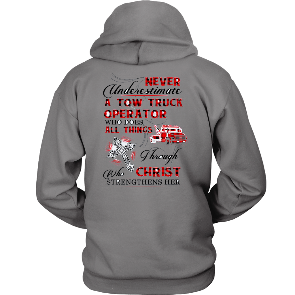 Never Undrestimate A Tow Truck Operator Shirt