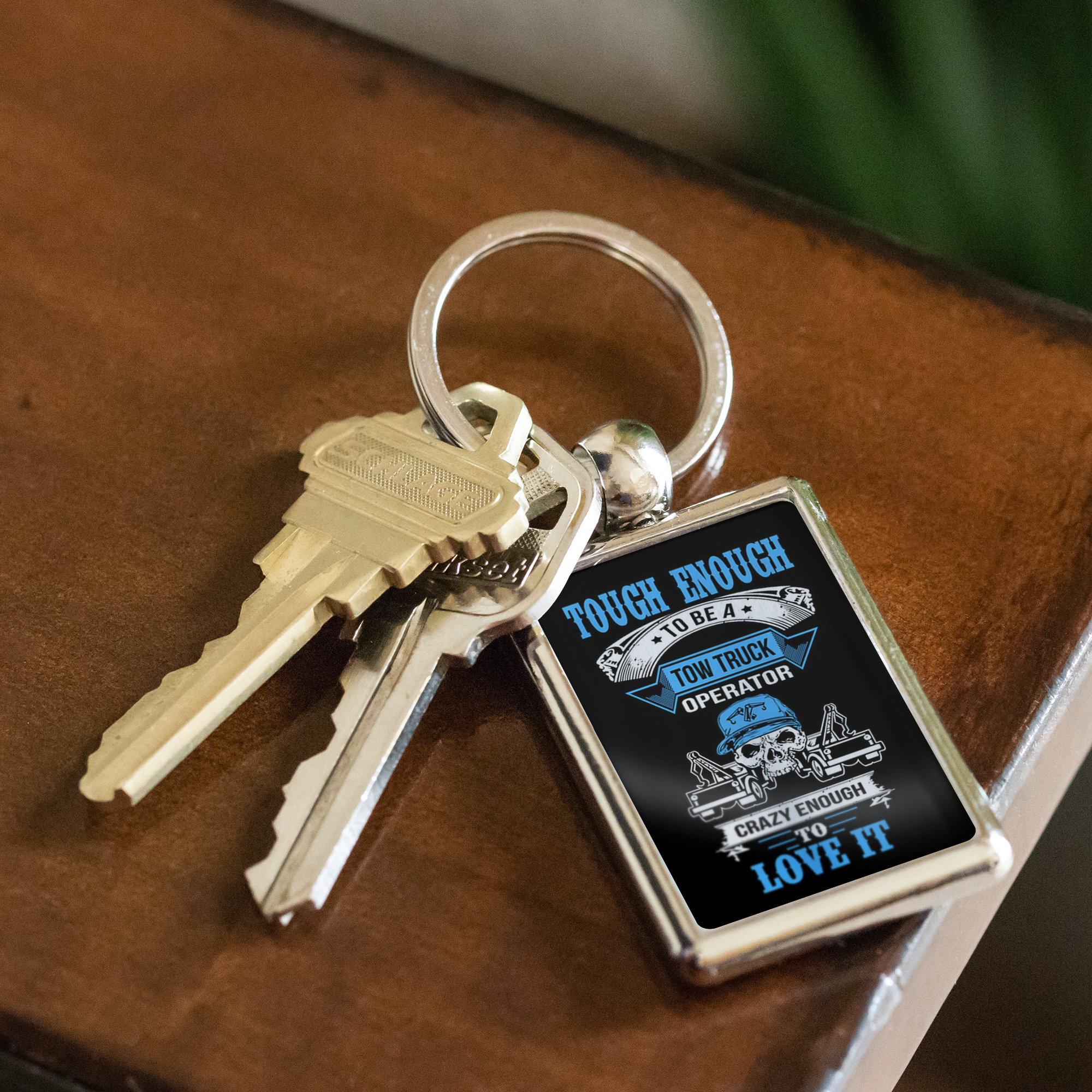 Proud Tow Operator Keychain