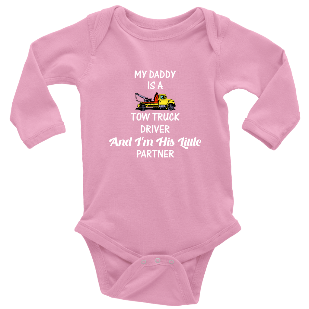 My Daddy Is A Tow Truck Driver Onesie