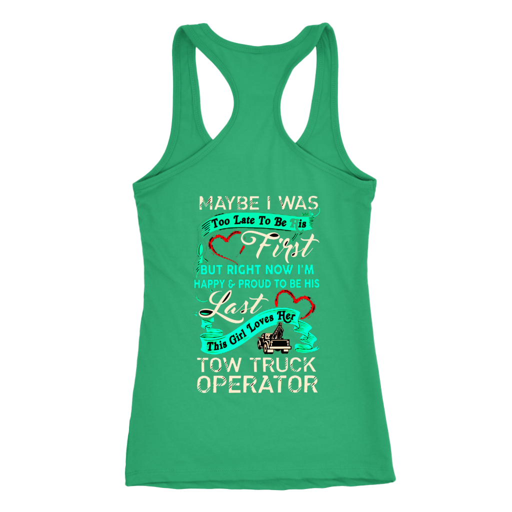 Cute Tow Truck Operator's Lady