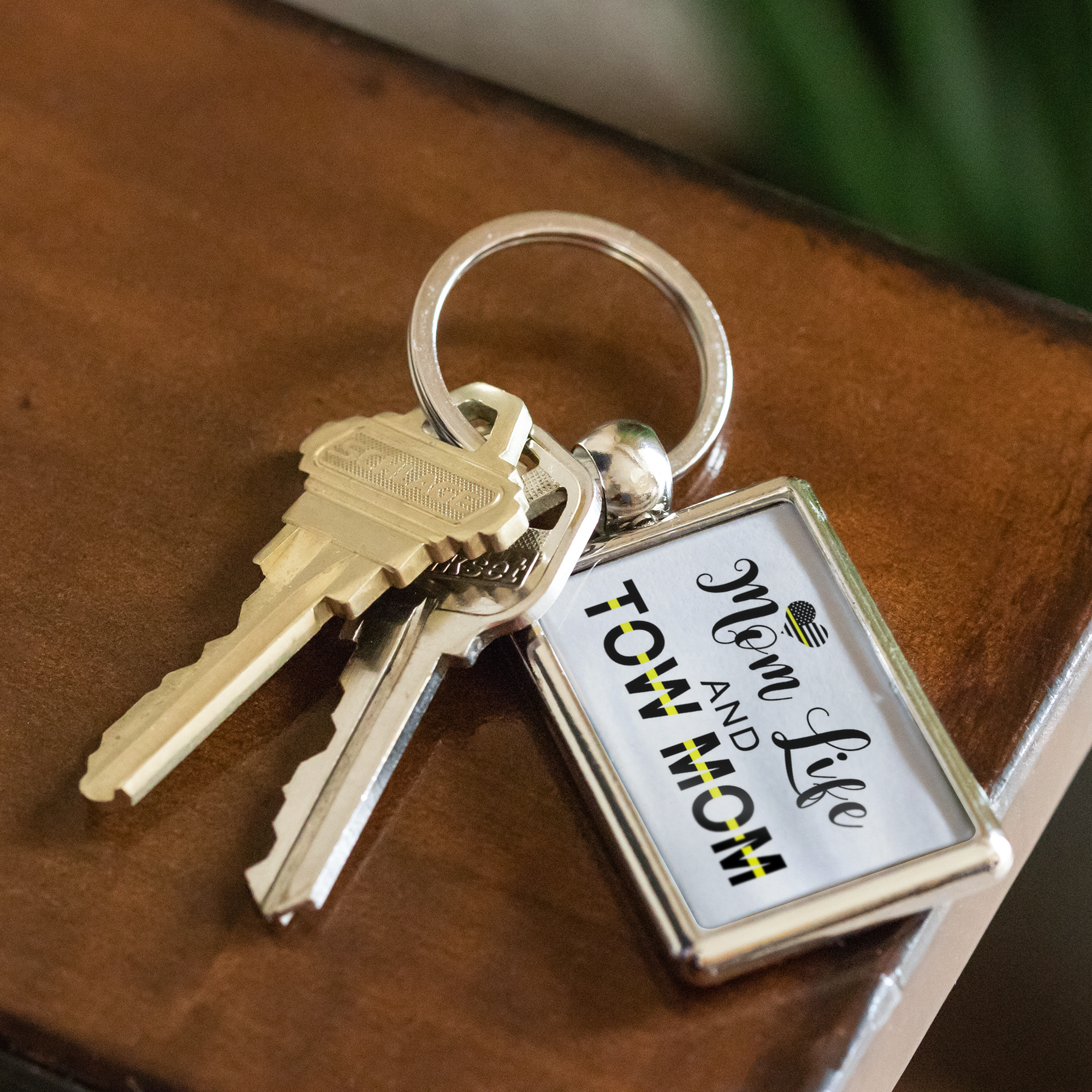 Proud Tow Wife Keychain