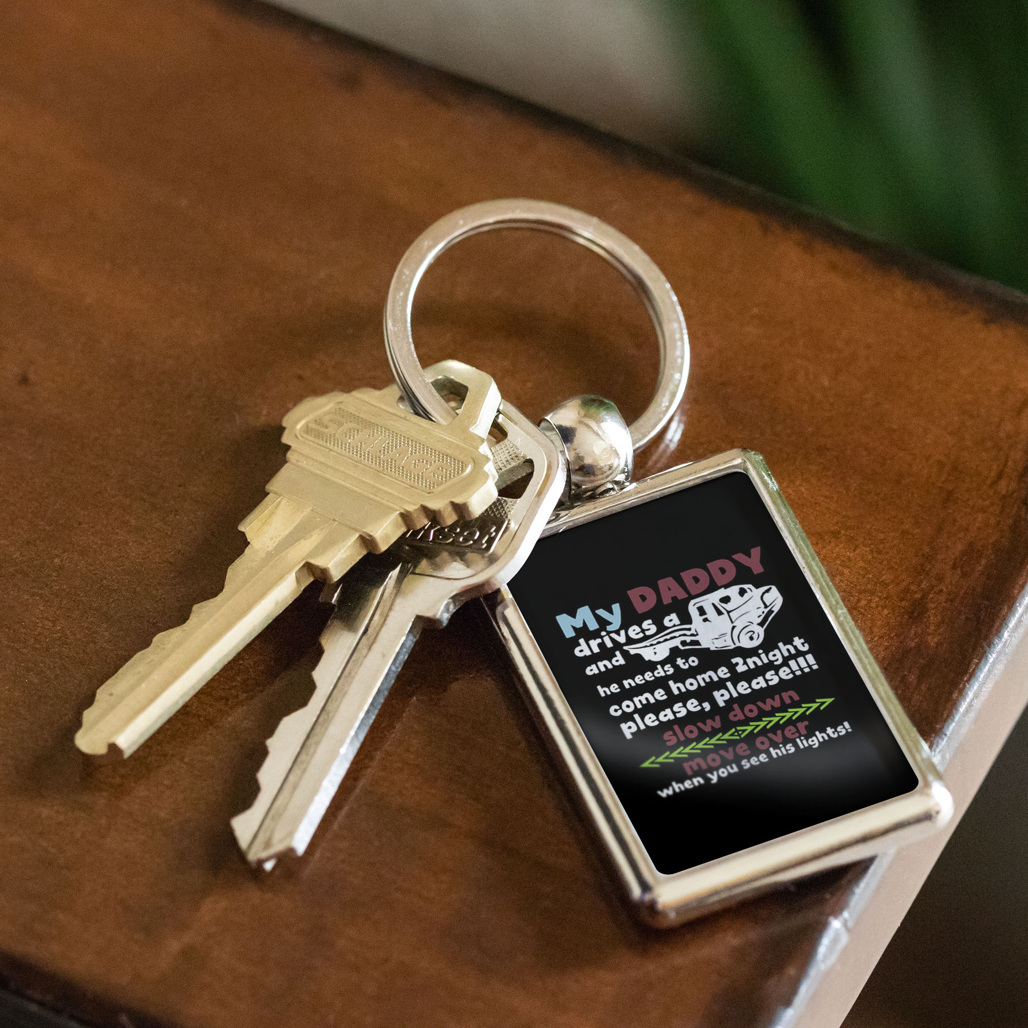 Proud Tow Operator Keychain