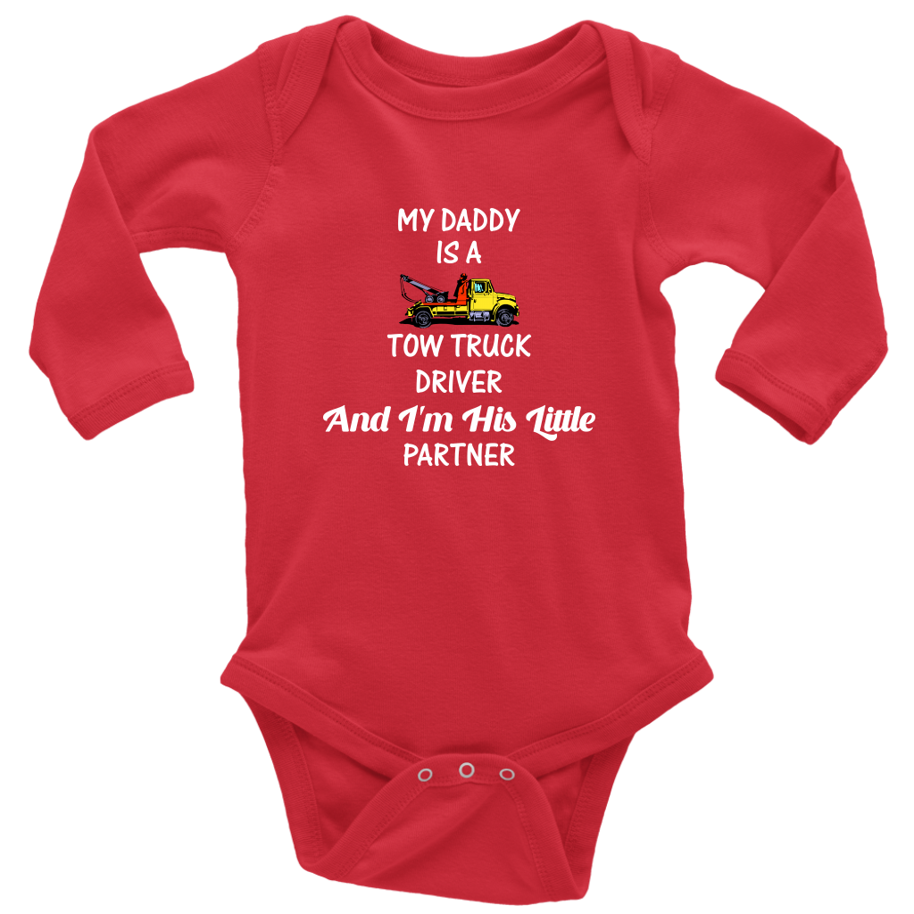 My Daddy Is A Tow Truck Driver Onesie