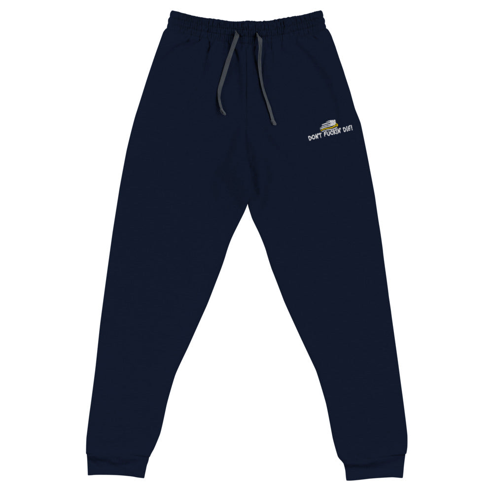 Don't Fuckin Die Thin Yellow Line Unisex Joggers