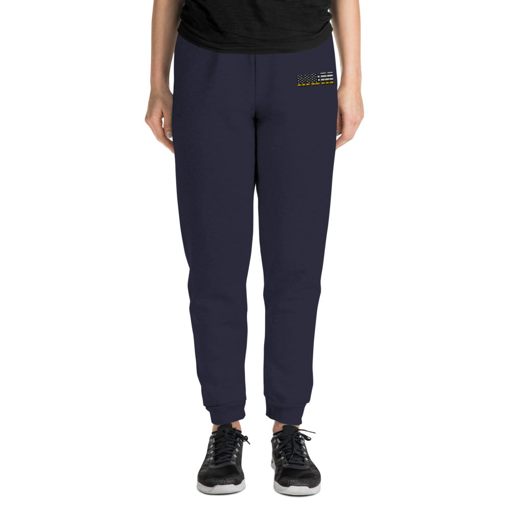 Thin Yellow Line Mom Unisex Joggers