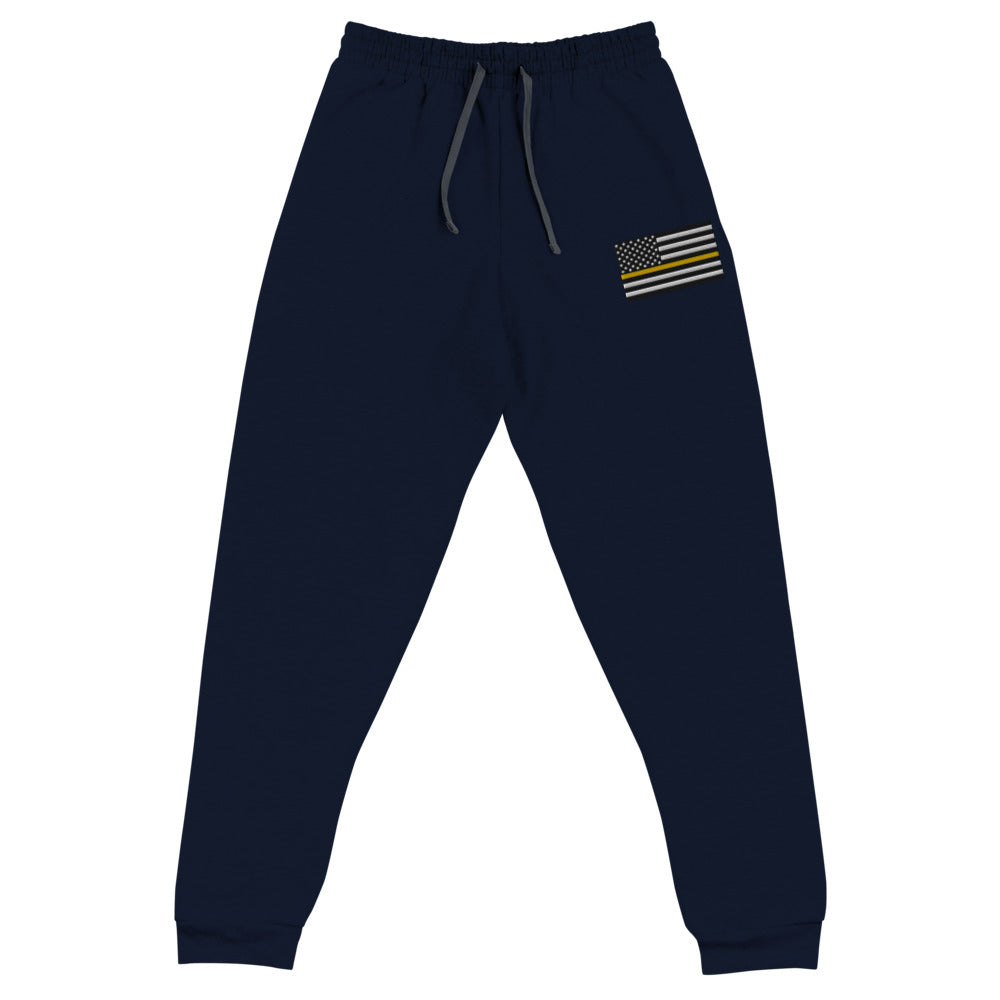 Thin Yellow Line USA Flag Unisex Joggers