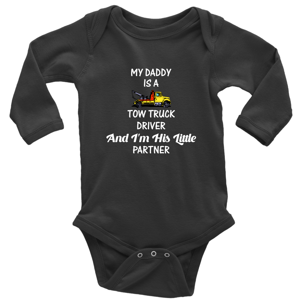 My Daddy Is A Tow Truck Driver Onesie