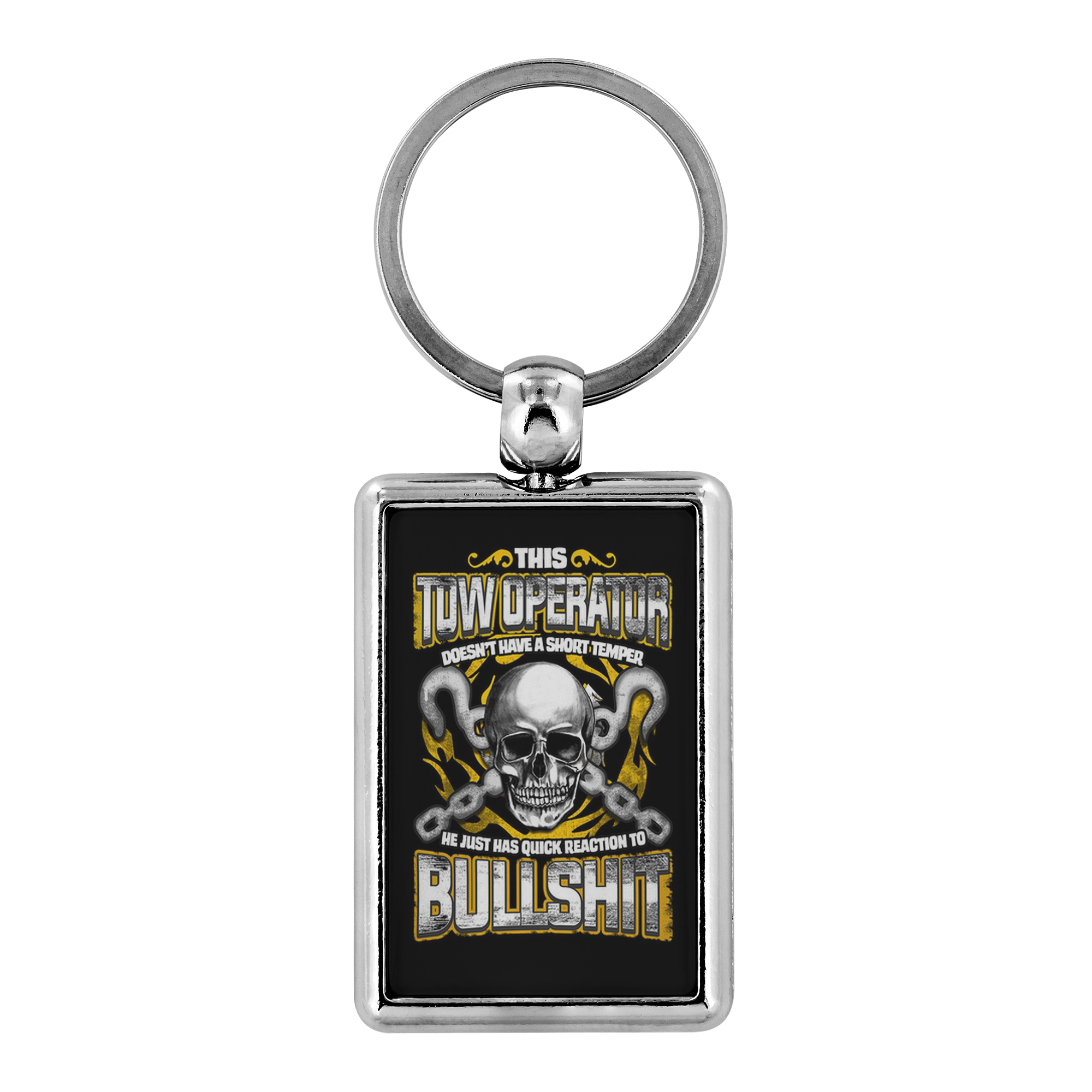 Proud Tow Operator Keychain