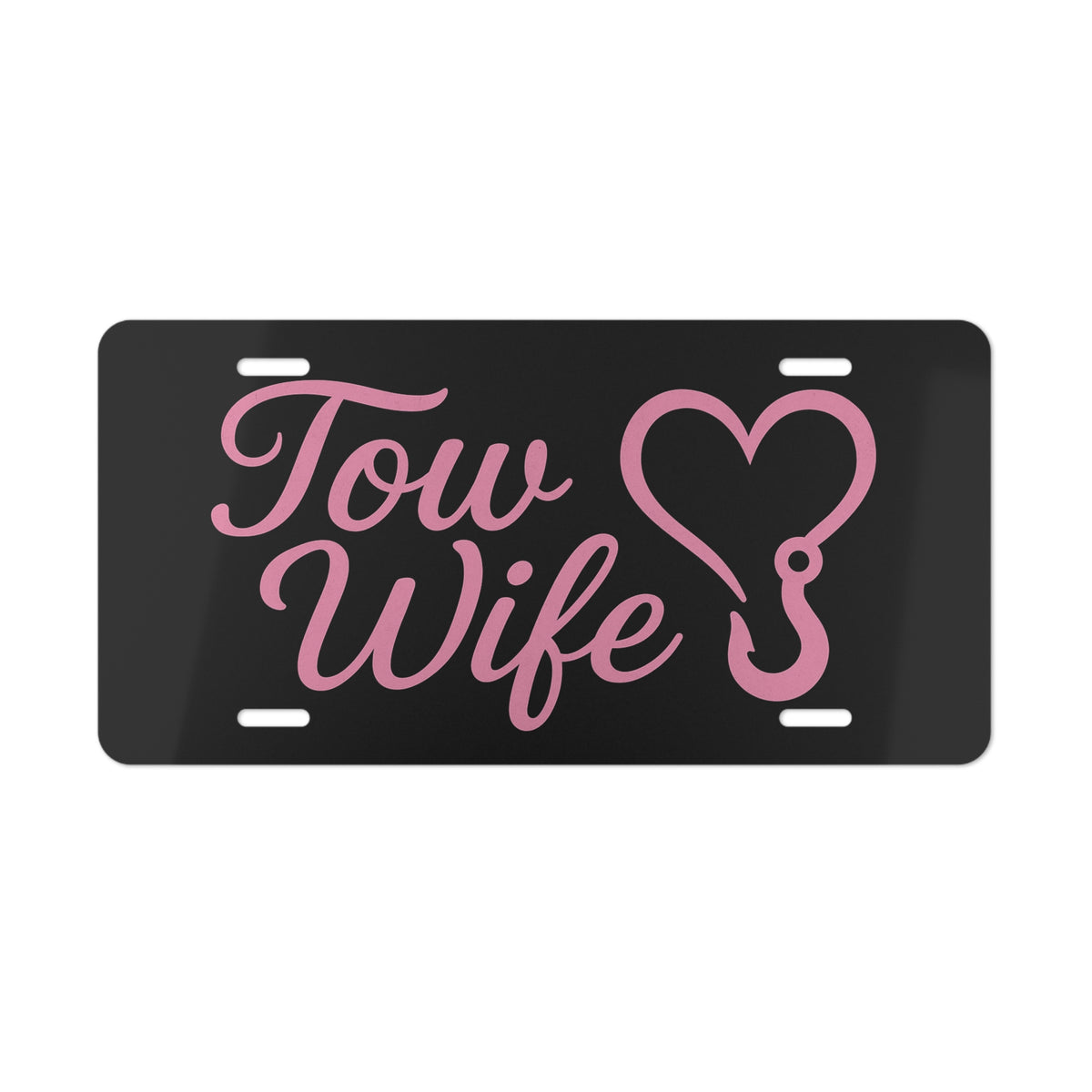Tow Wife Vanity Plate