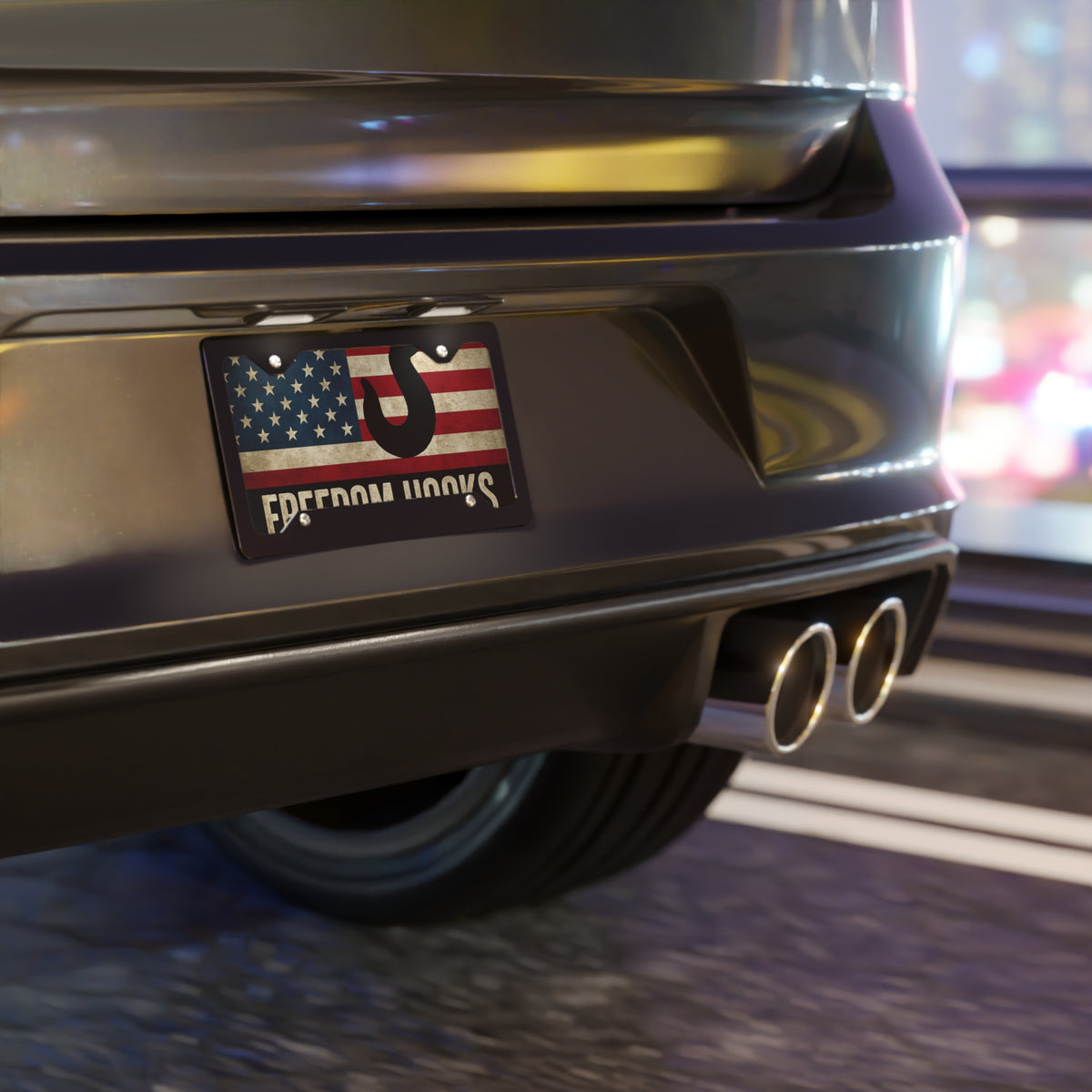Freedom Hooks Vanity Plate - view 4