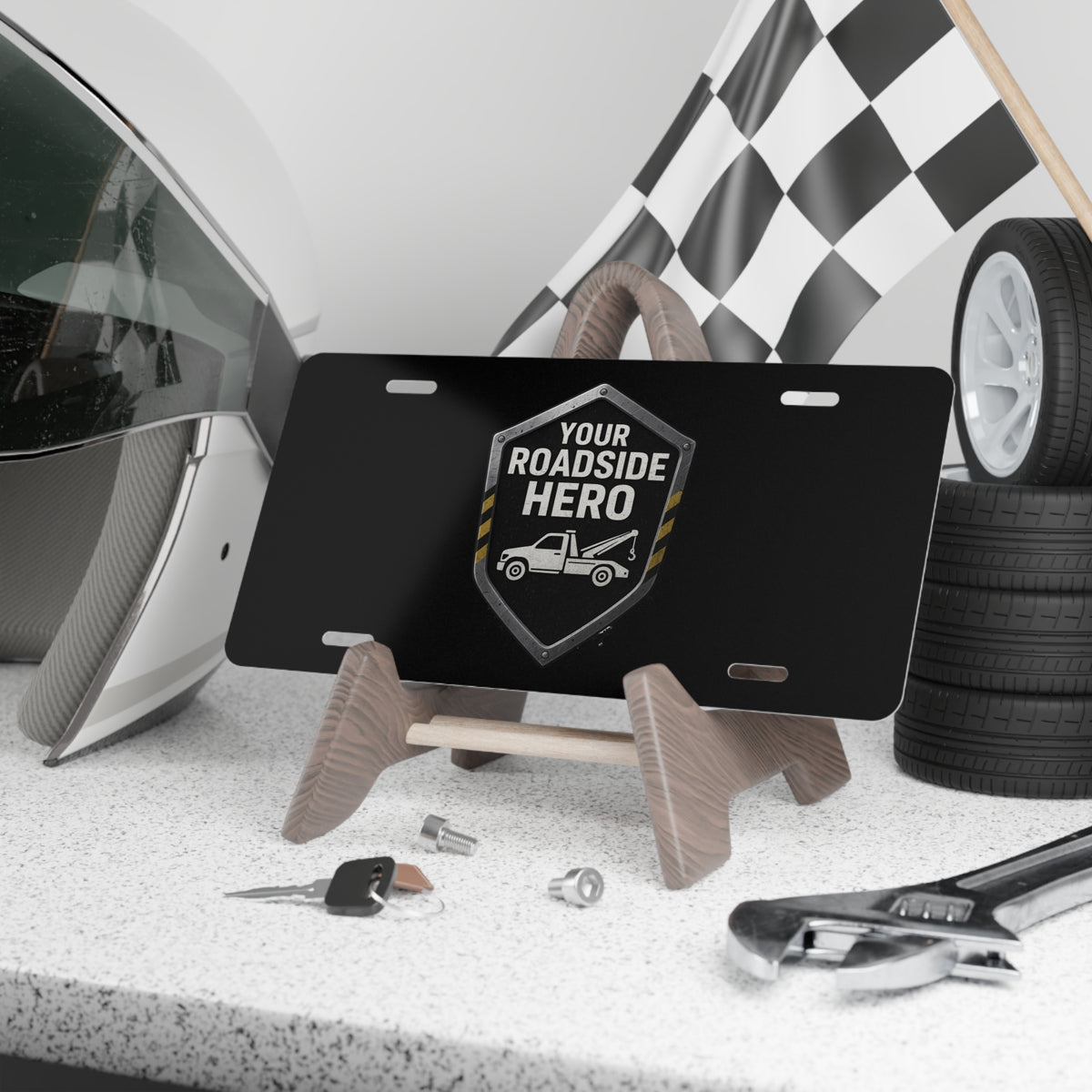 Your Roadside Hero License Plate - view 3