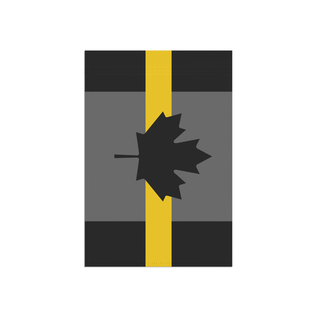 Canadian Thin Yellow Line Flag – Tow Truck Garden Flag - Double-side print - view 5