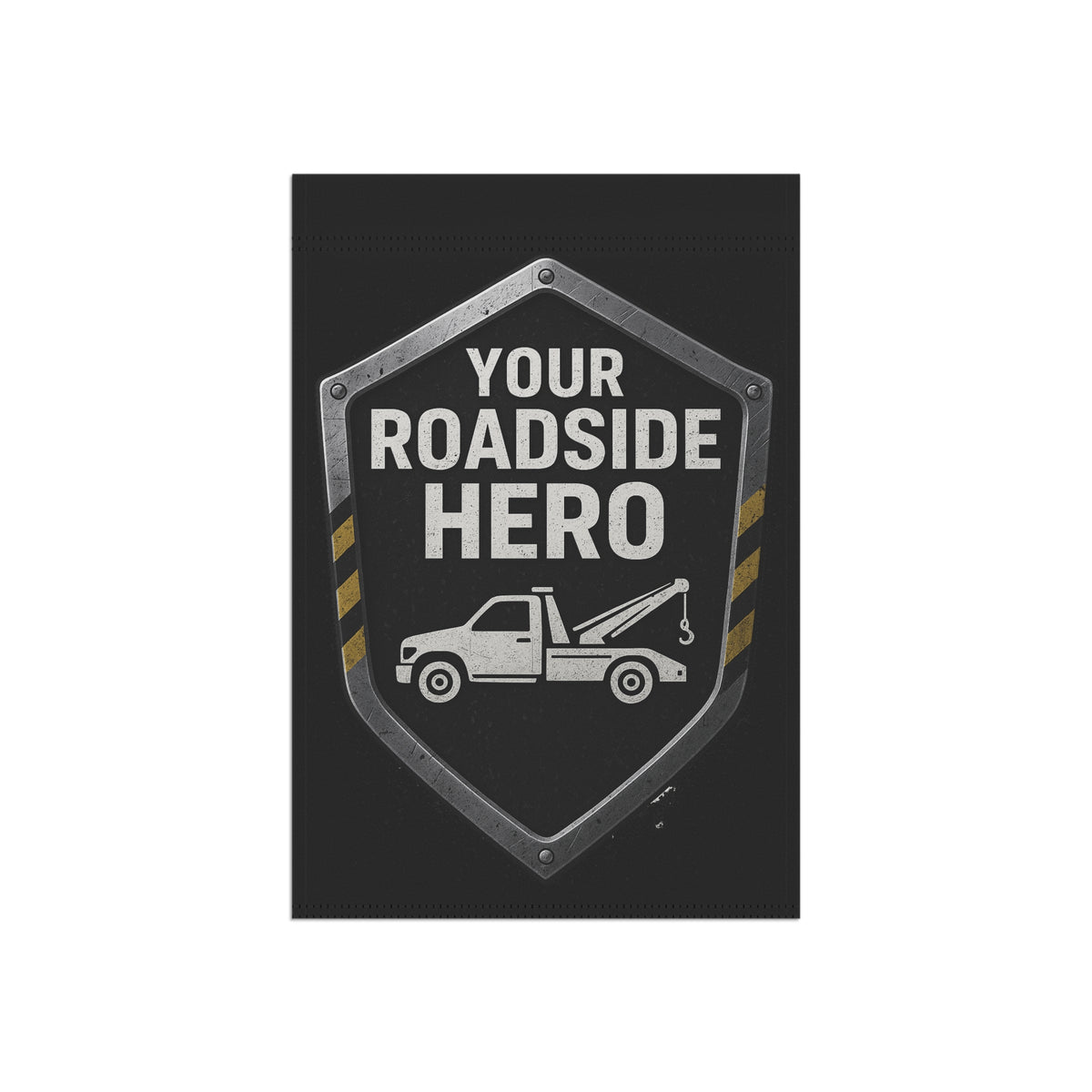 Your Roadside Hero Garden Flag - Double-side print - view 5