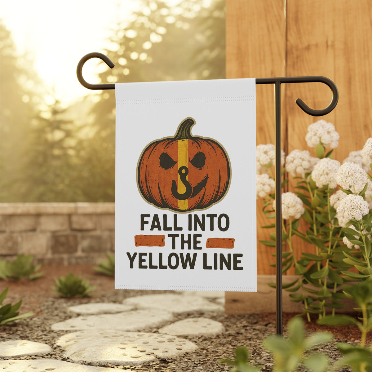 Fall Into The Yellow Line - Double-side print