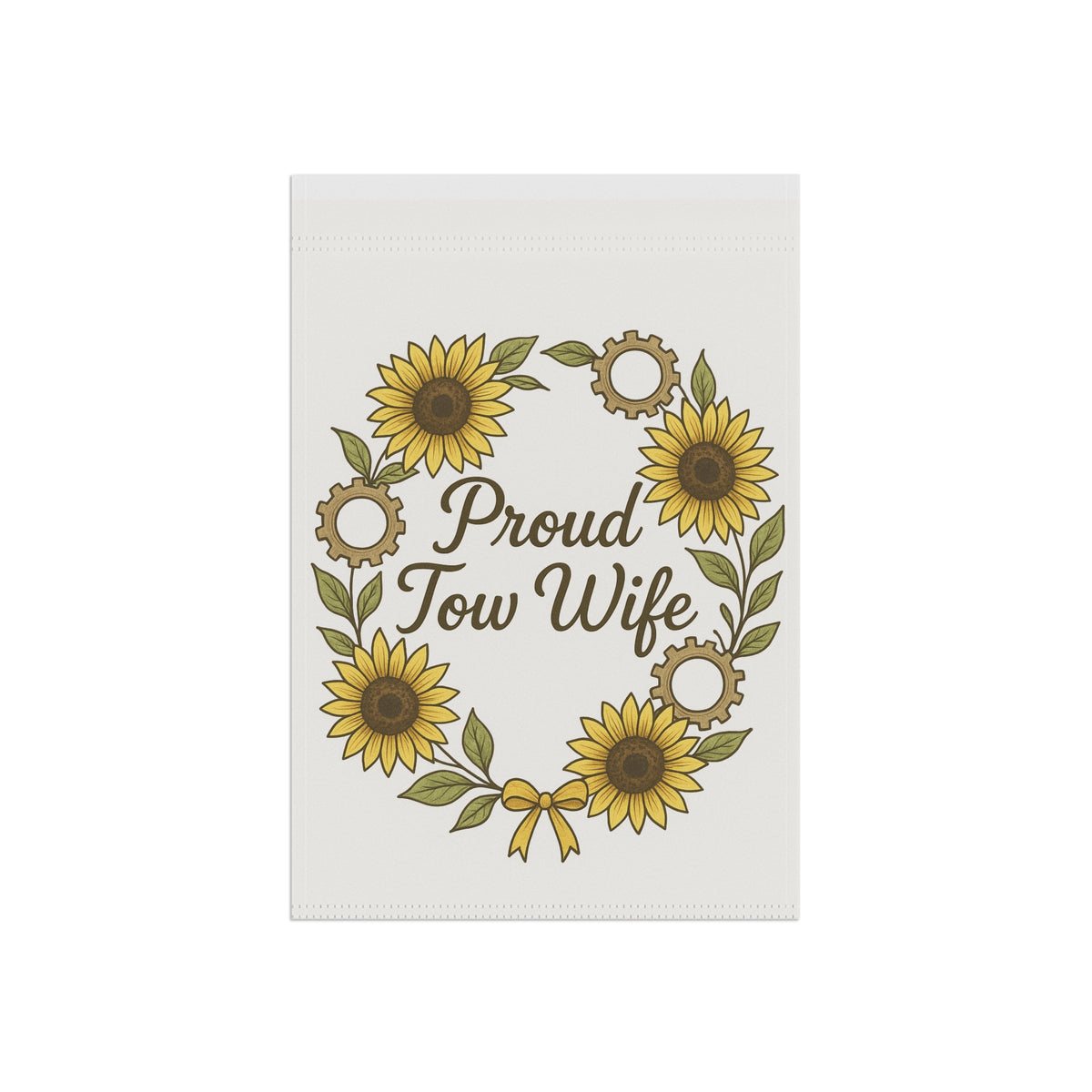Proud Tow Wife Garden Flag - Double-side print - view 5
