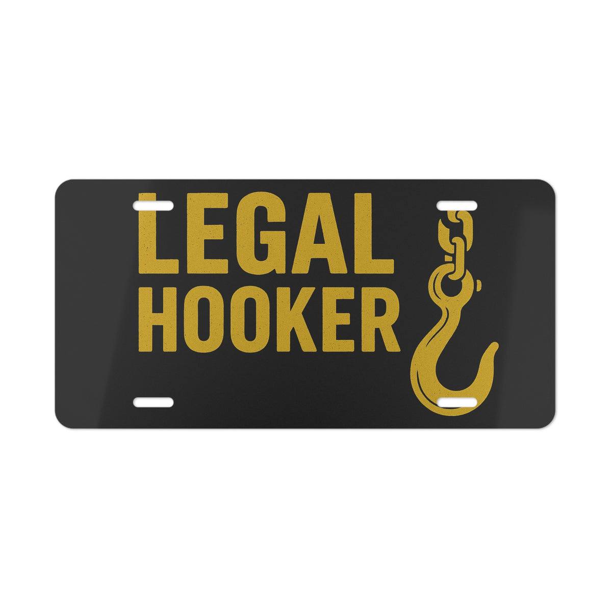 Legal Hooker Vanity Plate