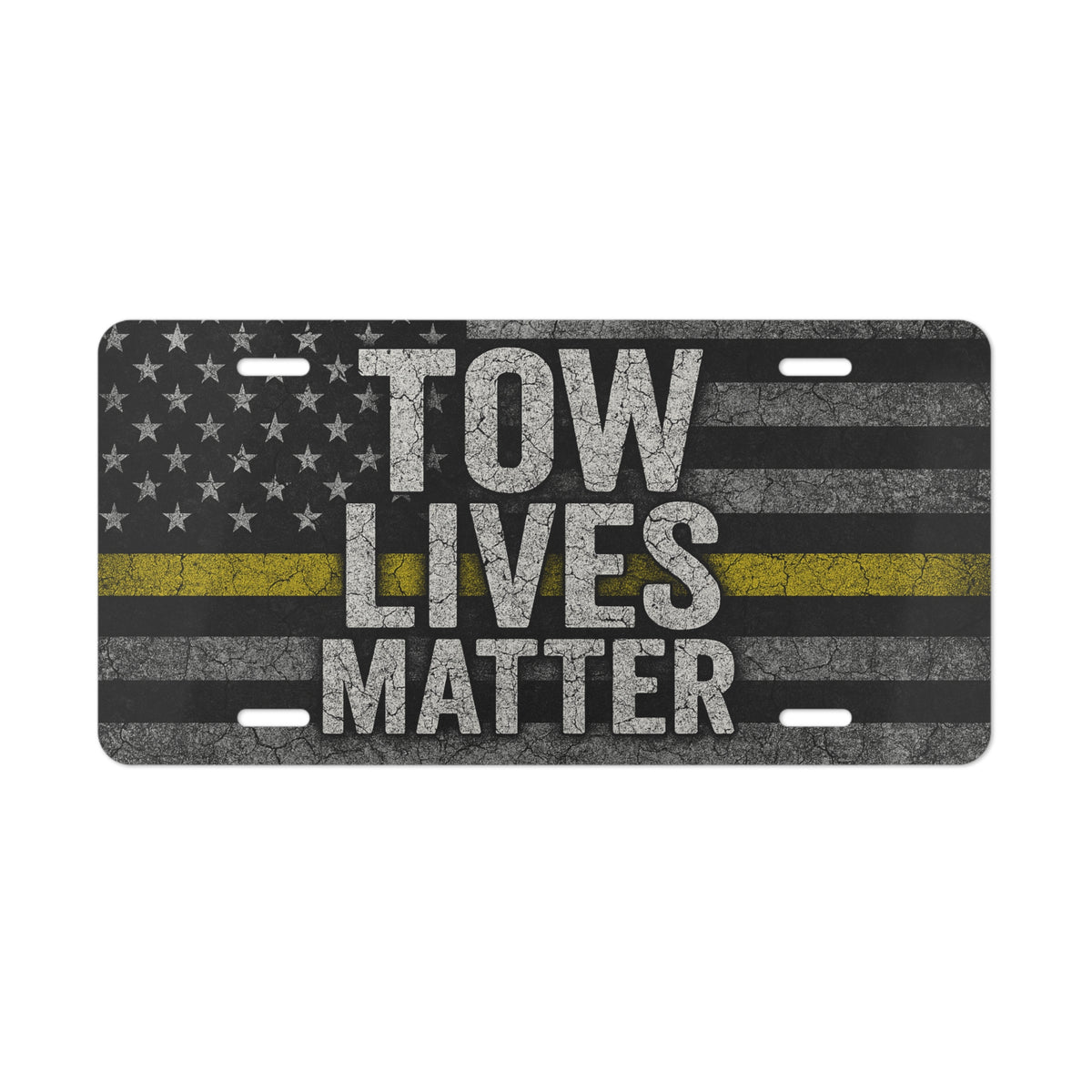 Tow Lives Matter Vanity Plate
