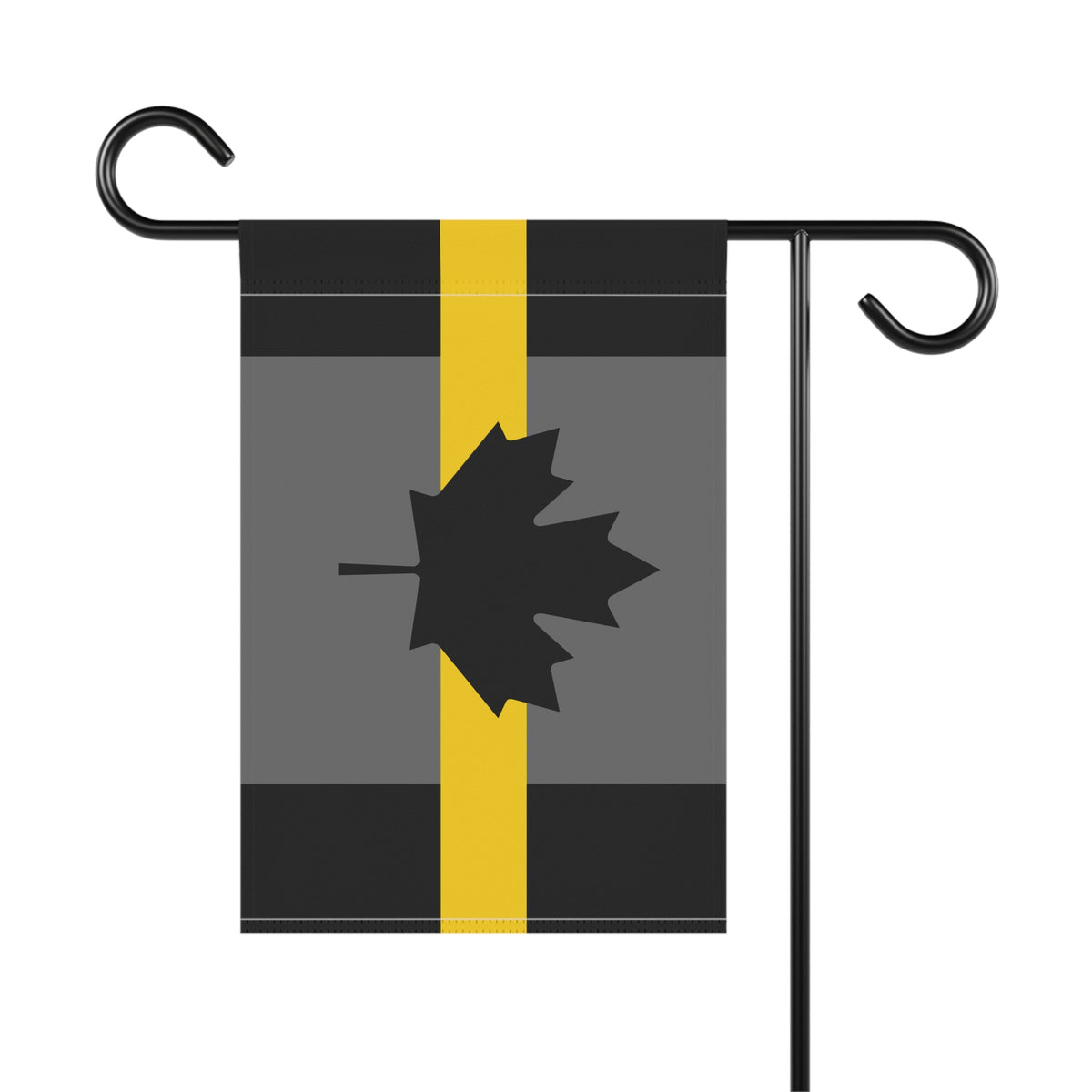 Canadian Thin Yellow Line Flag – Tow Truck Garden Flag - Double-side print - view 4
