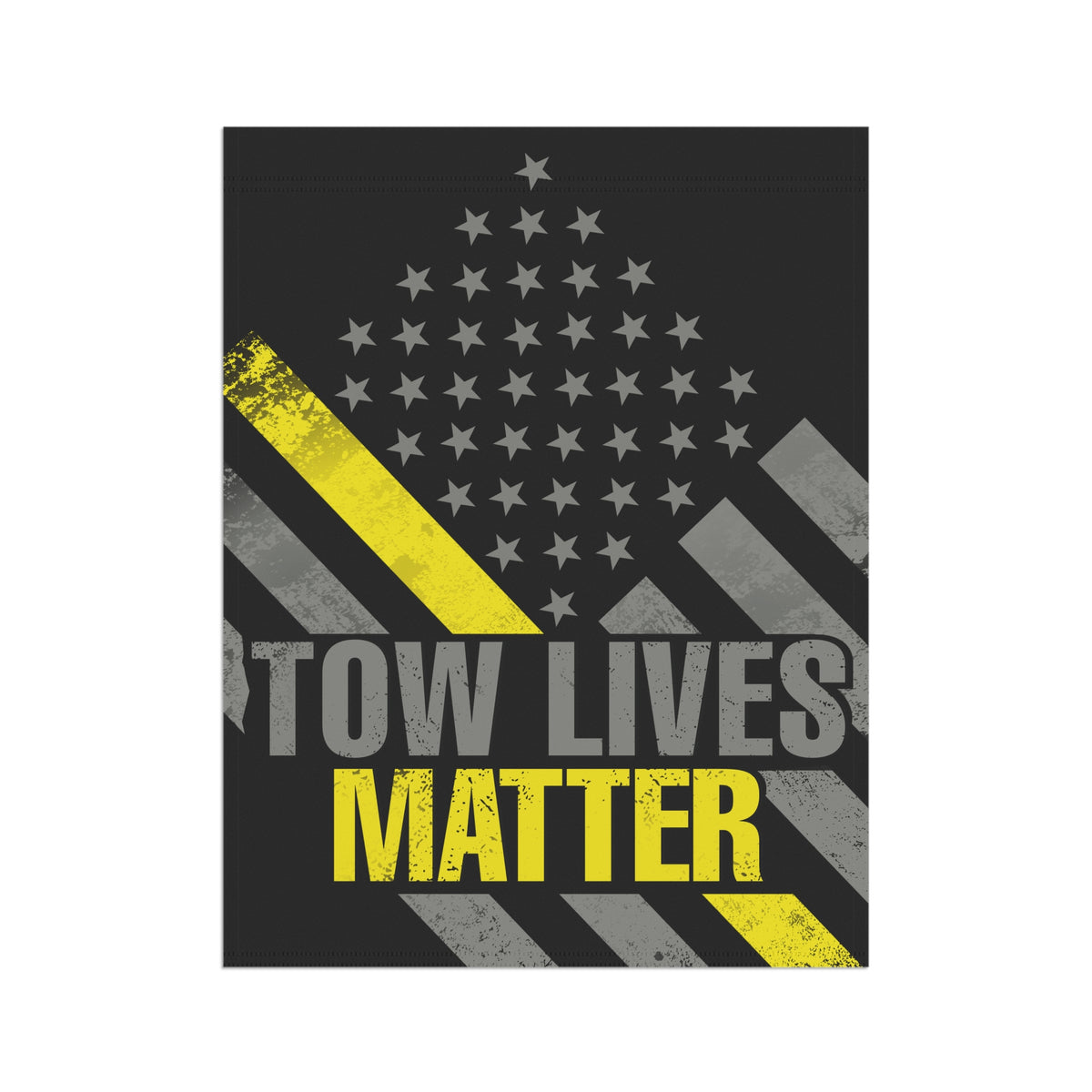 Towlivesmatter Towing Garden Flag - Double-side print - view 7