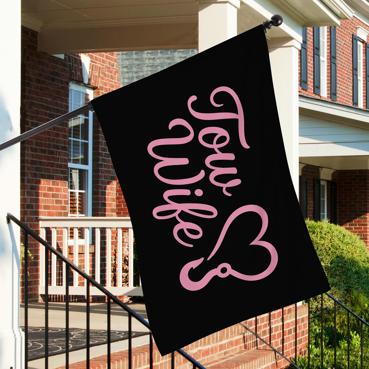 Proud Tow Wife – Double Sided Tow Flag