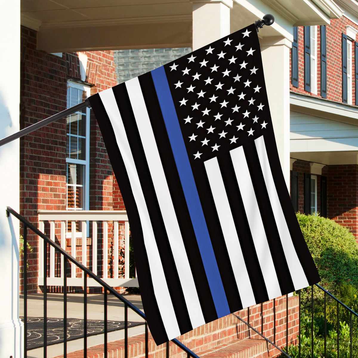 Thin Blue line – Double Sided Tow Flag