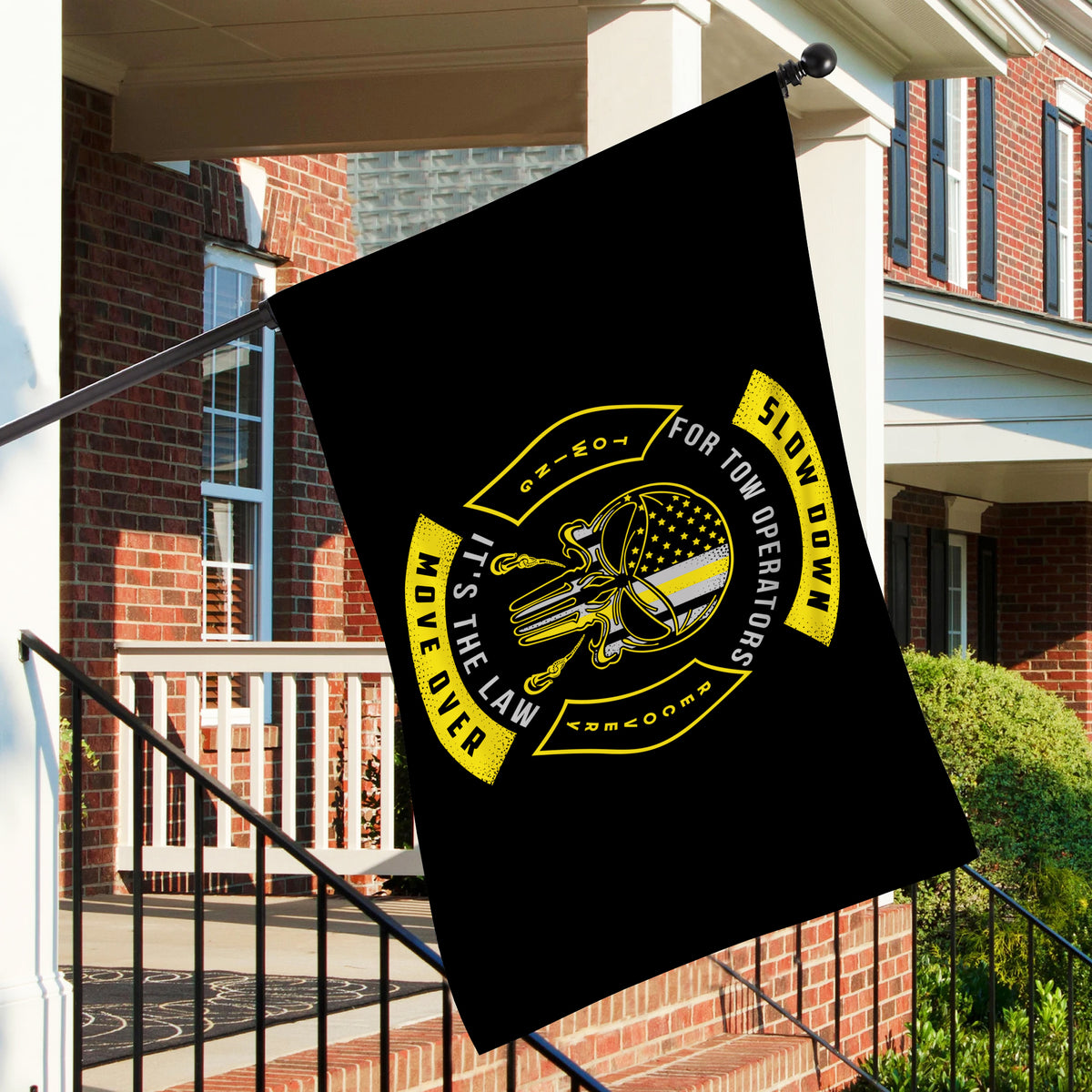 Slow Down Move Over It's The Law – Double Sided Print