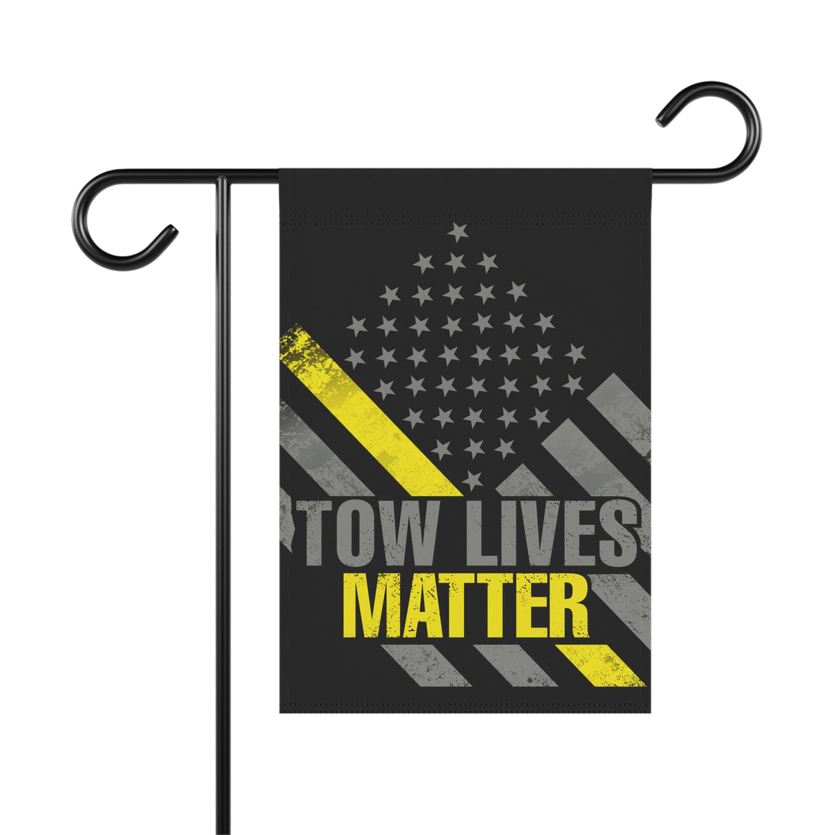 Towlivesmatter Towing Garden Flag - Double-side print - view 3