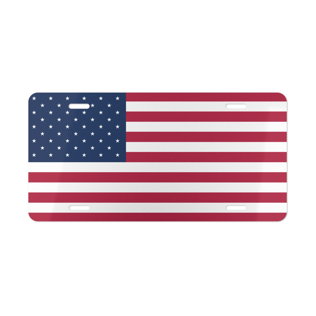 Classic American Flag Vanity Plate – Vanity Plate