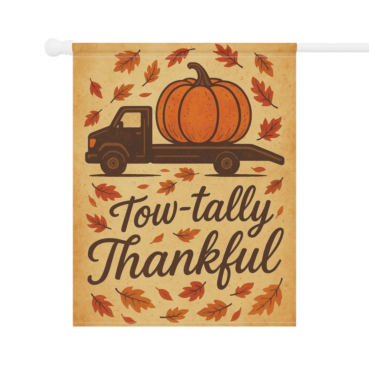 Tow Tally Thankful Garden Flag - Double-side print - view 6