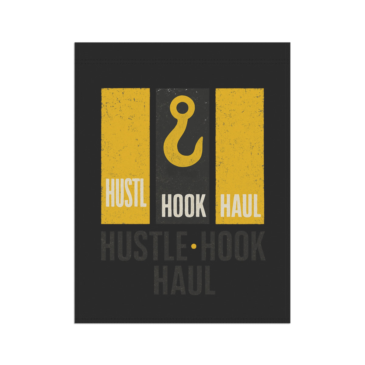 Hustle Hook Haul Garden Flag - Double-side print - view 7