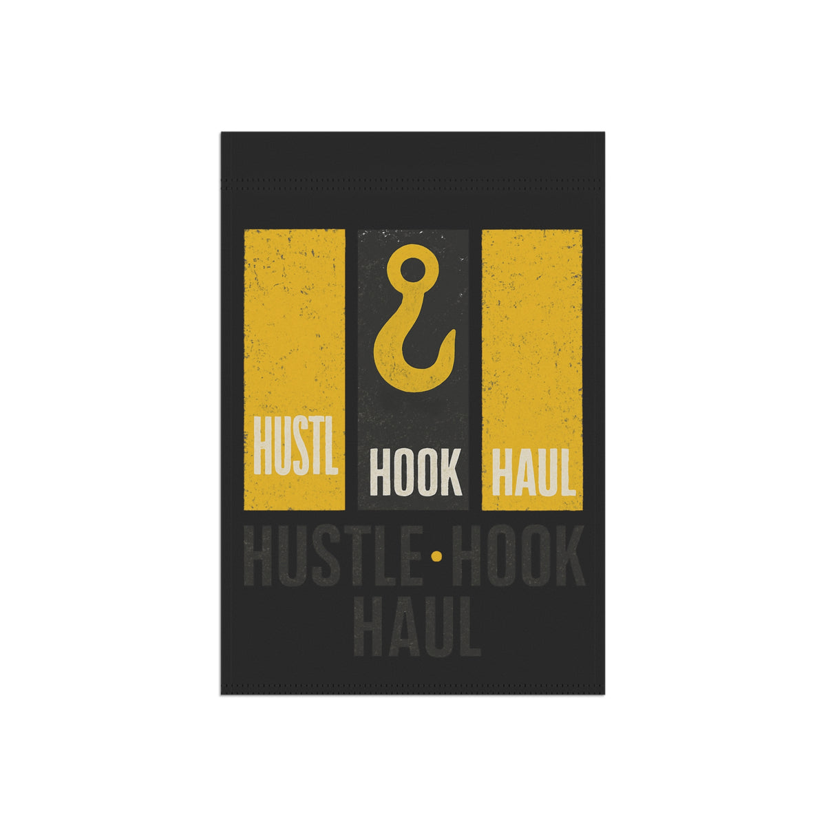 Hustle Hook Haul Garden Flag - Double-side print - view 5