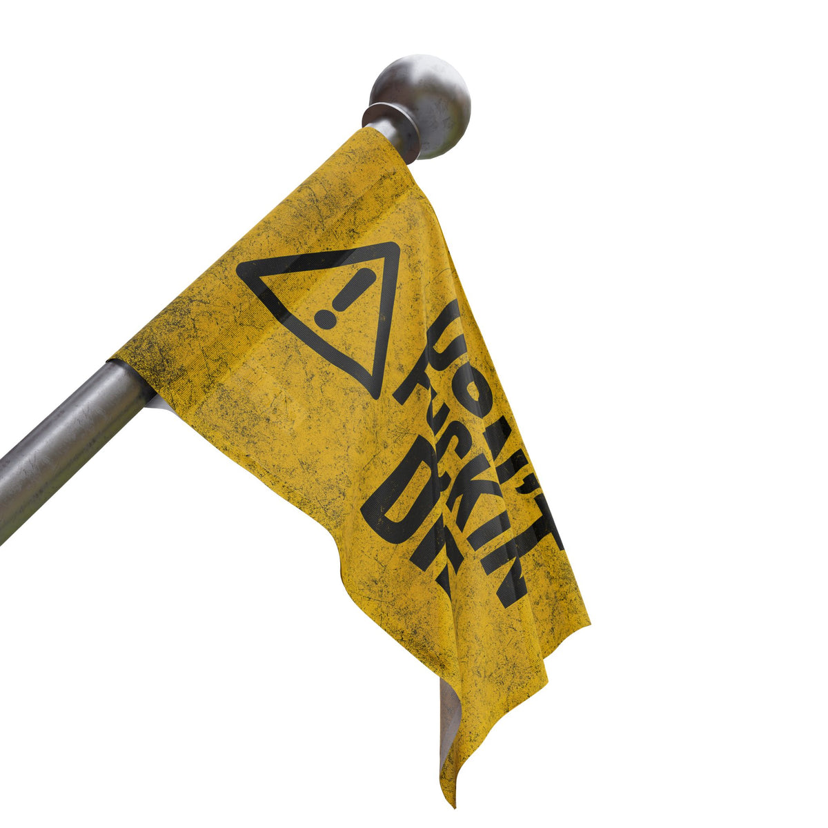 Don’t Fuckin’ Die Safety Flag - view 6