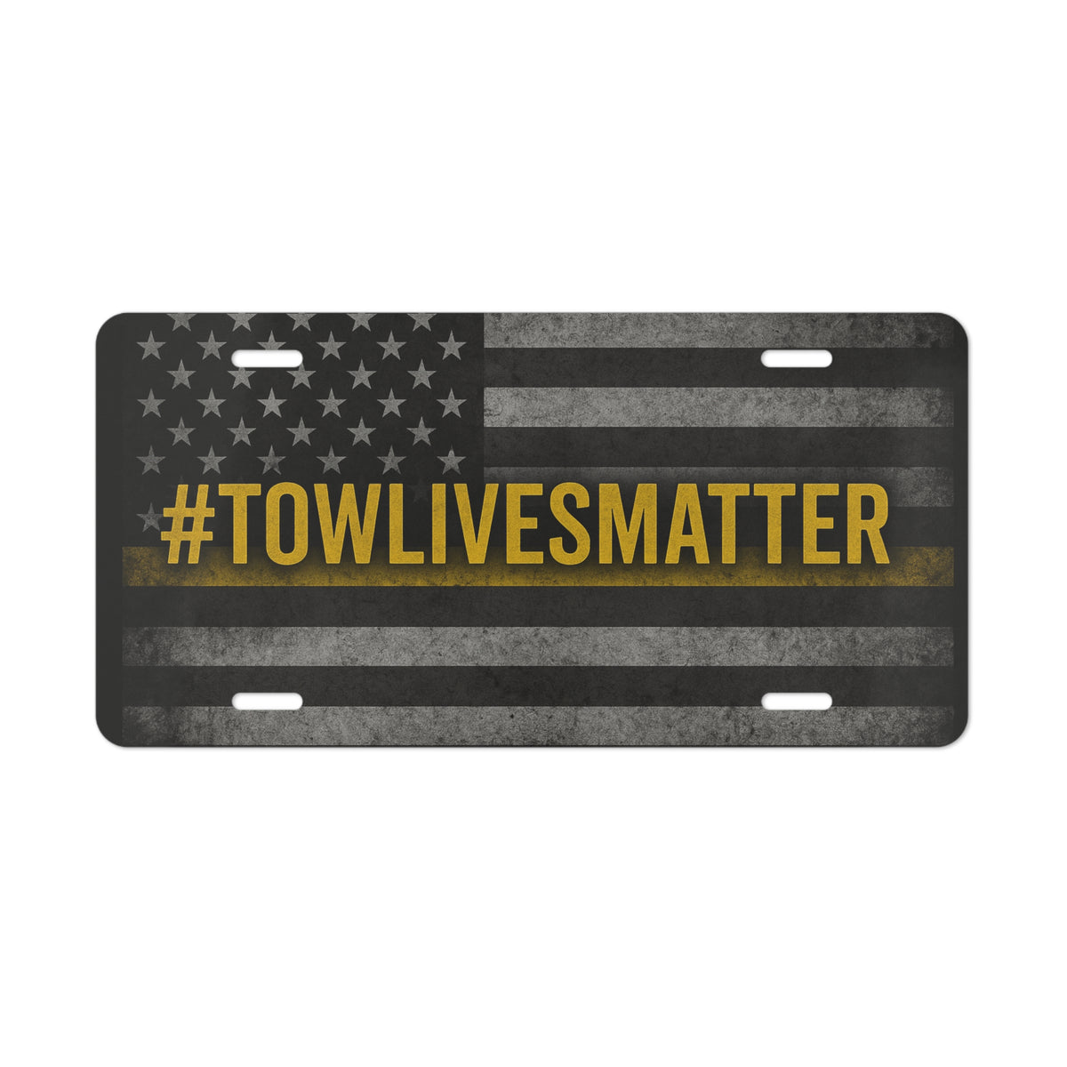 #Towlivesmatter Vanity Plate