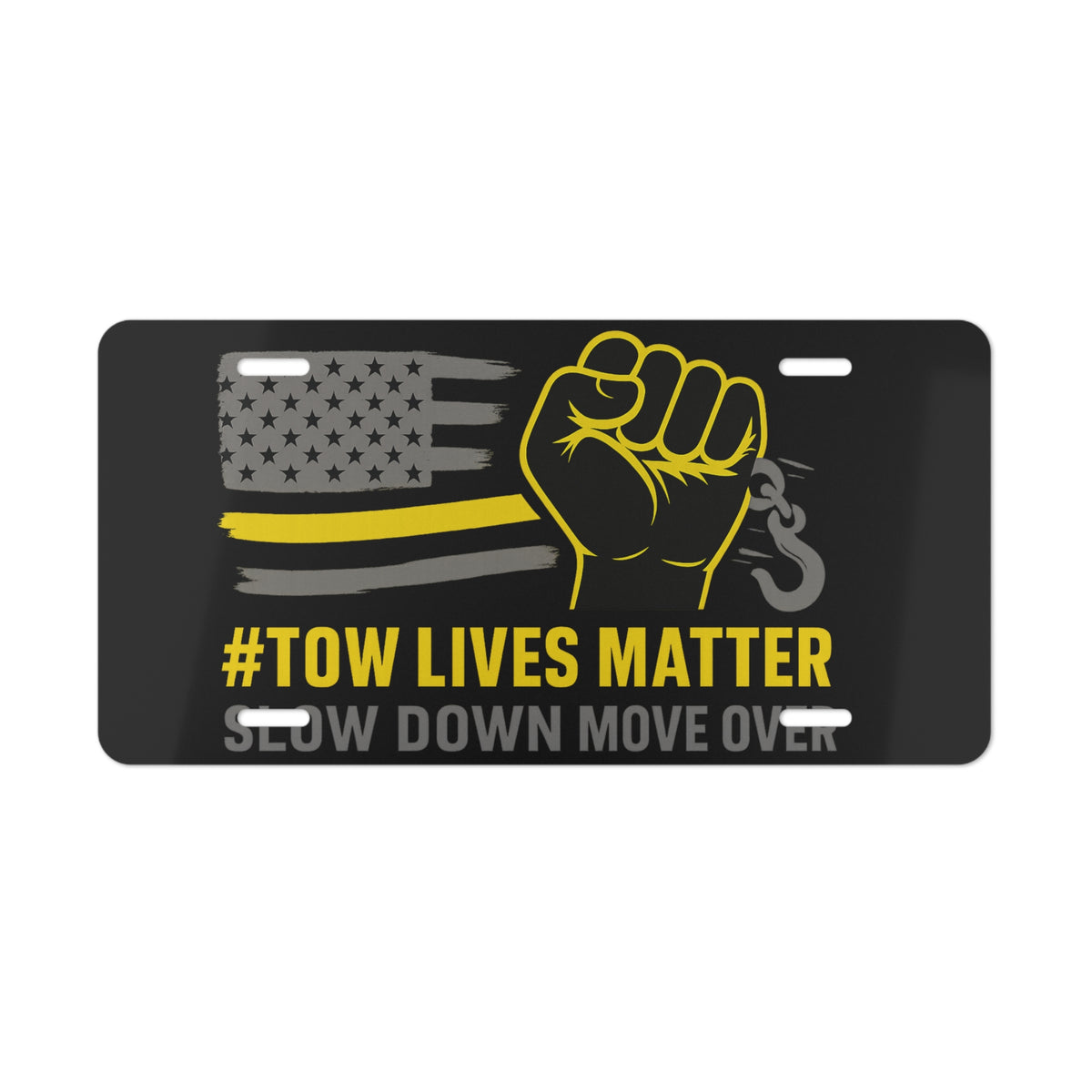 #Towlivesmatter Vanity Plate