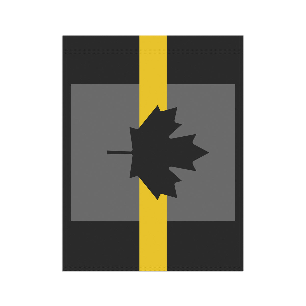Canadian Thin Yellow Line Flag – Tow Truck Garden Flag - Double-side print - view 7